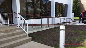 wrought iron exterior railings