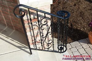 ornamental iron railing