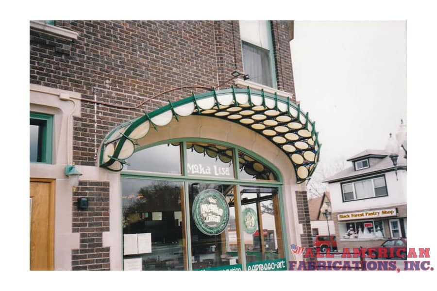 ornamental window canopies