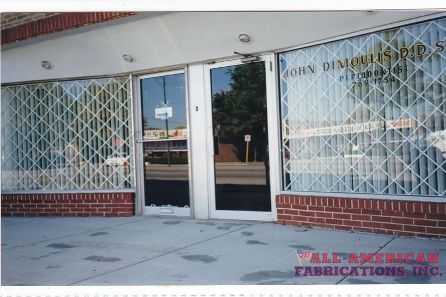 decorative metal security bars