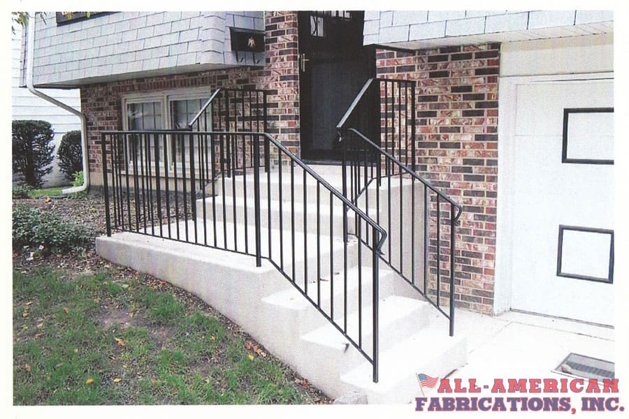 metal railings for stairs